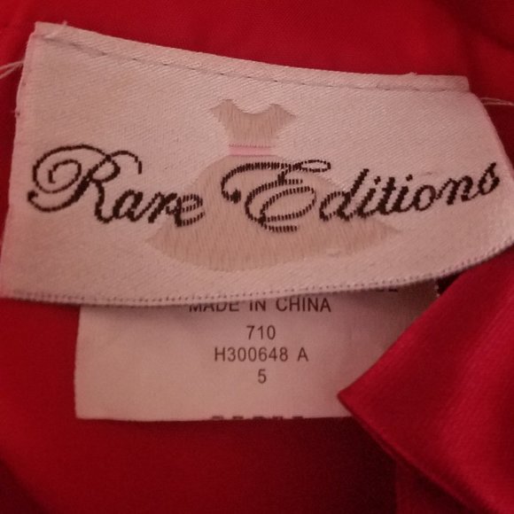 Rare Editions EUC Girls Dress Size 5 - Picture 8 of 9